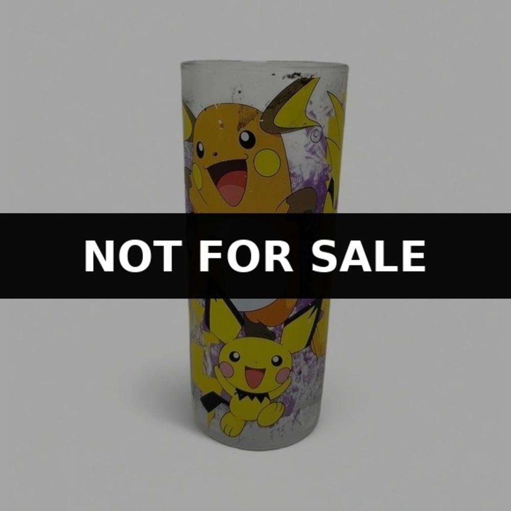 Silver Buffalo Pokémon Glass Tumbler Starter Evolutions Nintendo Anime Drinkware